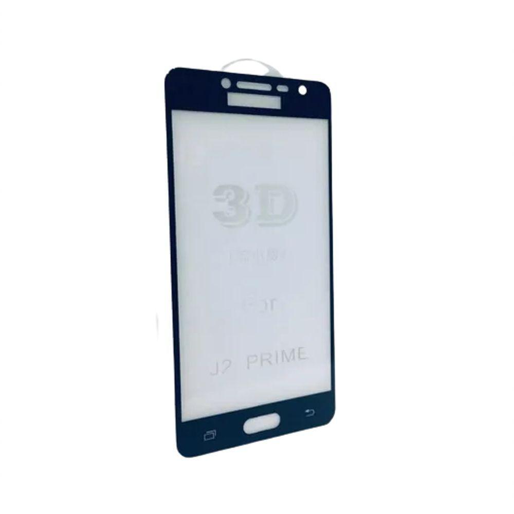 Película De Vidro 3d 4d 5d Para Gran Prime E J2 Prime - Preta - 2
