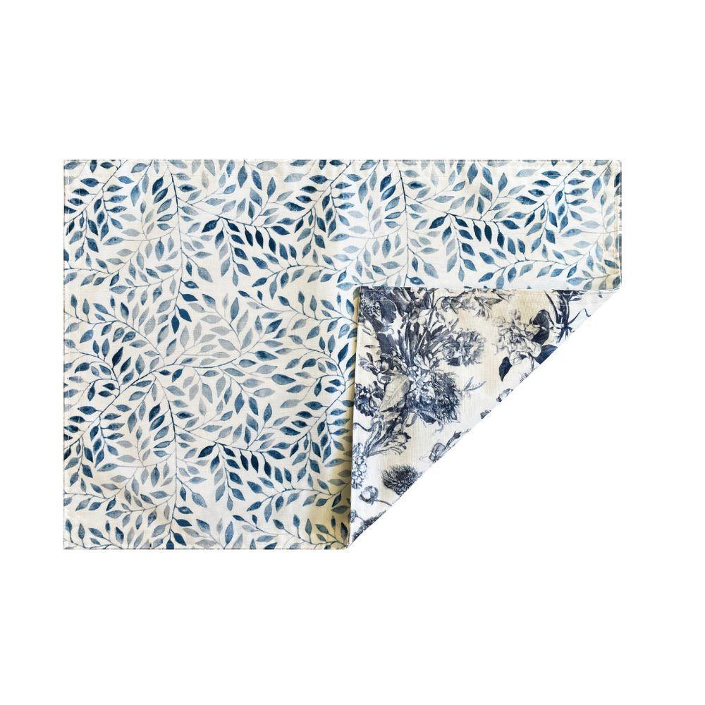 Lugar Americano Retangular Impermeável Acqua Provenza 50x35cm Auguri Casa - 1