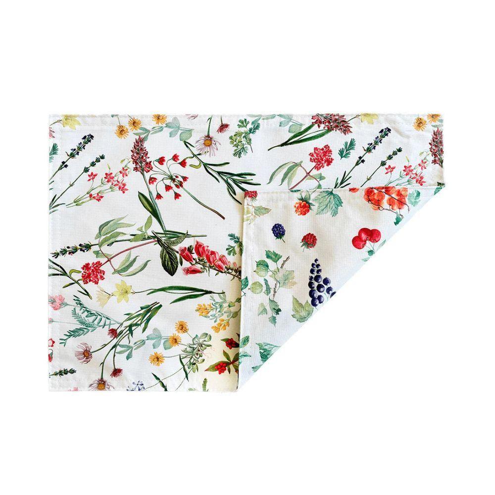 Lugar Americano Retangular Impermeável Acqua 50x35cm Auguri Casa Giardino - 1