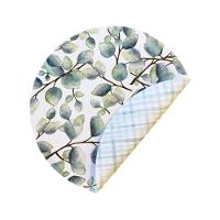 Lugar Americano Redondo Impermeável Acqua 40cm Auguri Casa Eucaliptos - 1