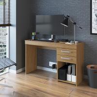 Escrivaninha Com 2 Gavetas Mt102 Decibal Naturalle - 1