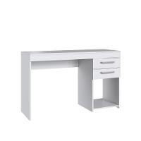 Escrivaninha Com 2 Gavetas Mt102 Decibal Branco - 3