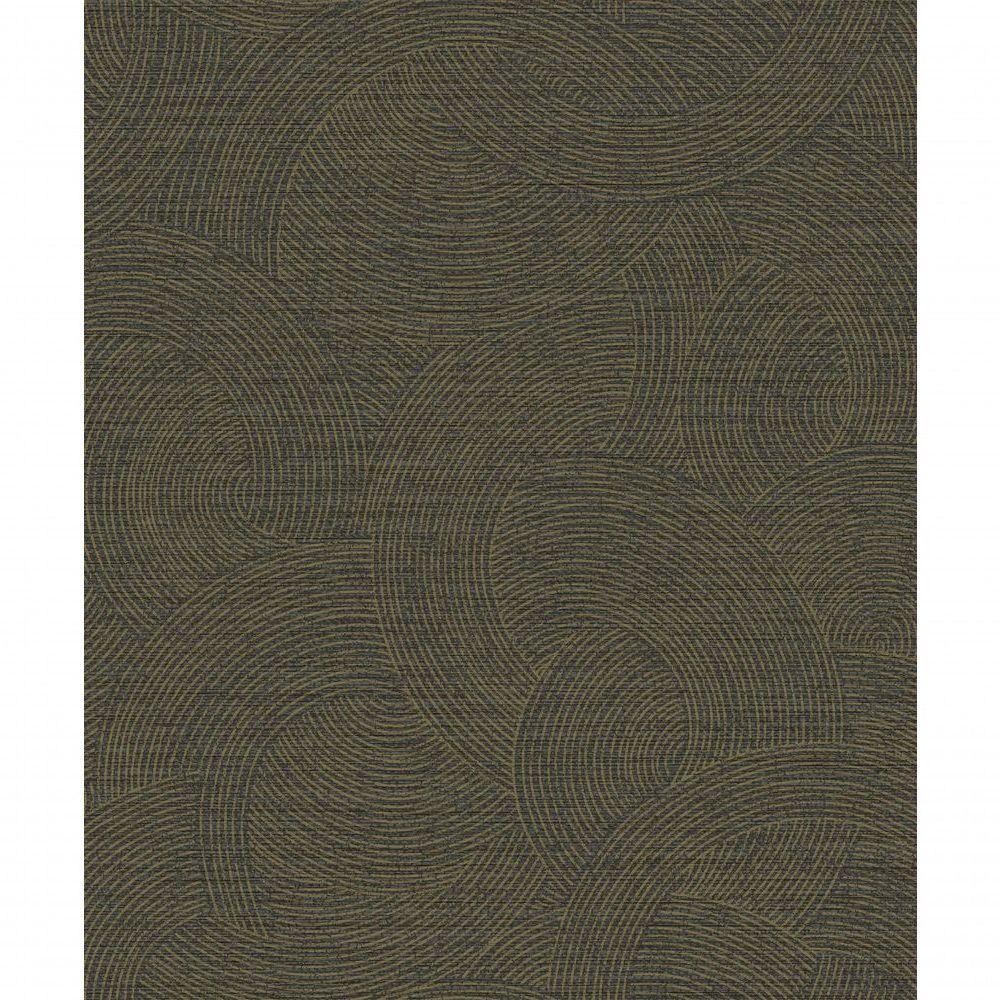 Papel De Parede Belize Geométrico Cinza E Dourado Ph3313 - 2