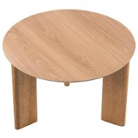 Mesa De Centro Para Sala De Estar Pés Madeira Alta Bulat A03 Hanover Roble - Lyam Decor - 3