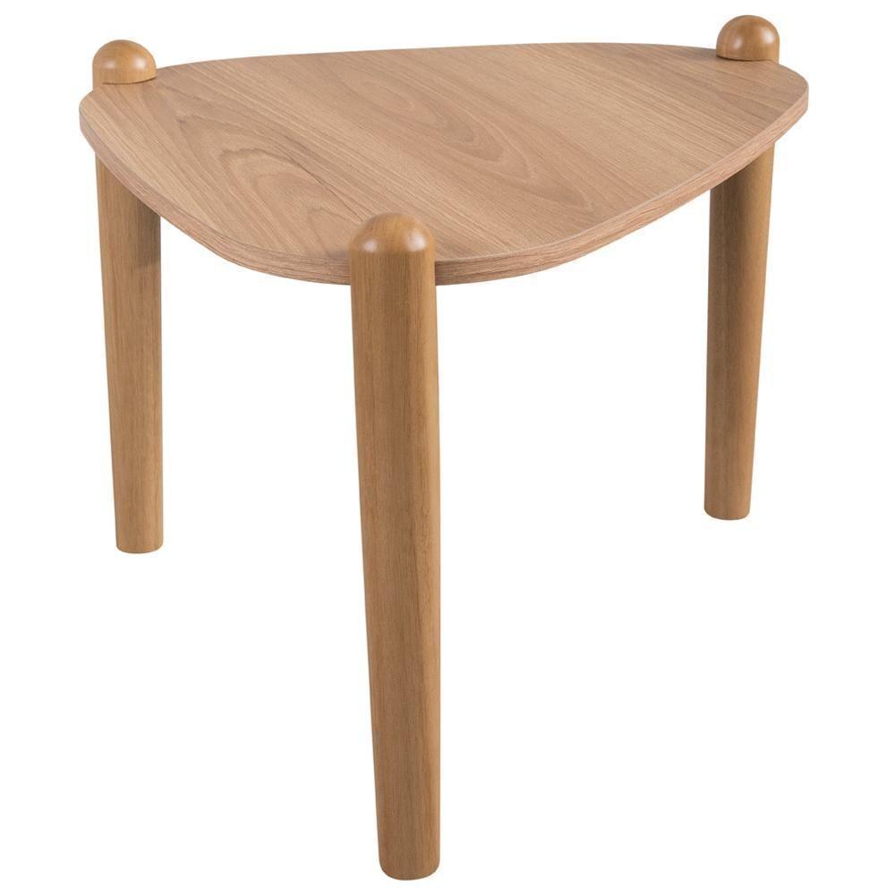 Mesa De Centro Para Sala De Estar Pés Madeira Alta Trium A03 Hanover Roble - Lyam Decor - 3