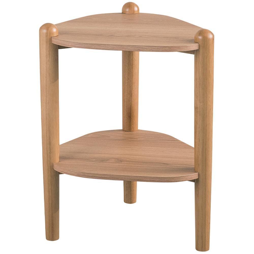 Kit 02 Mesas De Centro E 01 Mesa Lateral Pés Madeira Trium A03 Hanover Roble - Lyam Decor - 5