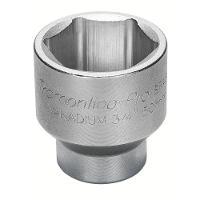 Soquete Sextavado Em Aço Cromo Vanádio 18 Mm - Encaixe 3/4" Tramontina - 1
