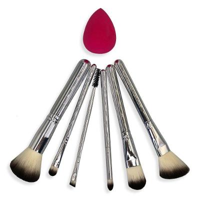 Kit Pinceis Para Maquiagem Peças:7 Peças