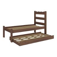 Bicama De Madeira Maciça Com Colchão Incluso Multimóveis Cr35258 Imbuia - 5