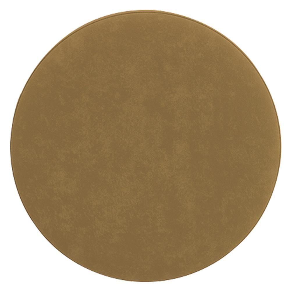 Puff Redondo Conforto Elegante Sala, Quarto E Escritório Capuccino - 2