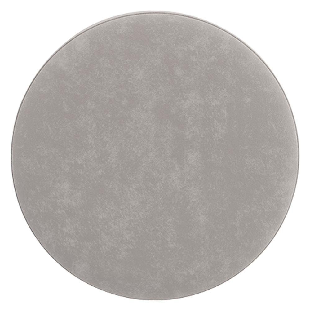 Puff Redondo Conforto Elegante Sala, Quarto E Escritório Bege - 2