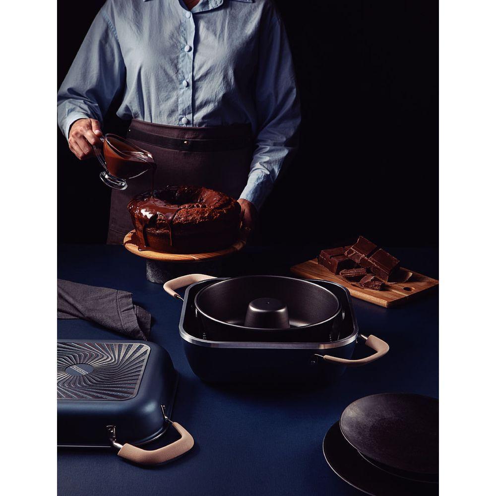 Kit Tramontina Lyon Alumínio Forjado Starflon Azul Elementar 6 Peças - 2