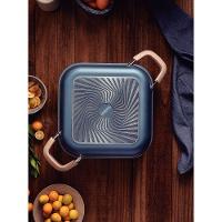 Kit Tramontina Lyon Alumínio Forjado Starflon Azul Elementar 6 Peças