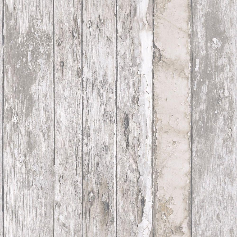 Papel De Parede Exposure Ep3608 Painel De Madeira Rústica - Rolo 10m X 0,53m - 1