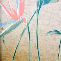 Papel De Parede Feature Wall 970106 Estrelícia - Rolo 10m X 0,53m - 1