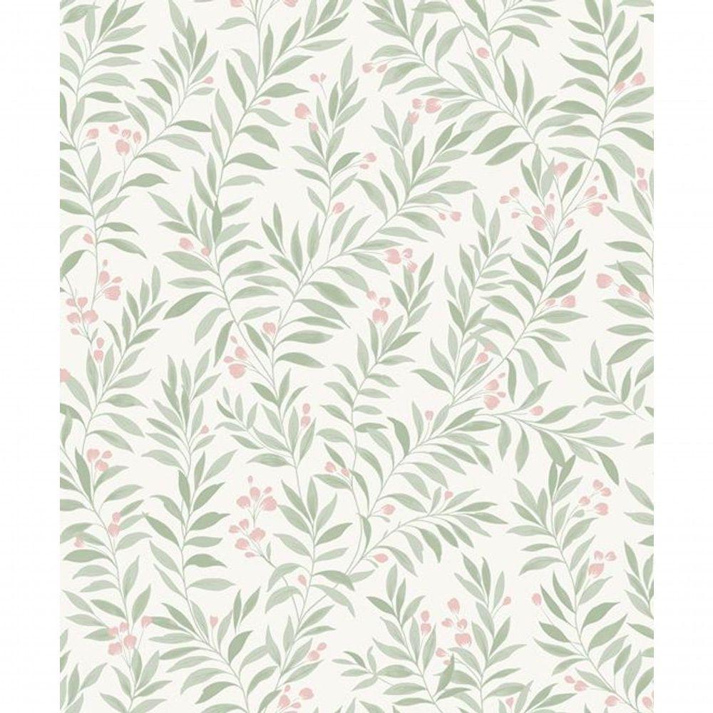 Papel De Parede Maison Folhagem Verde Mn3409 - 2