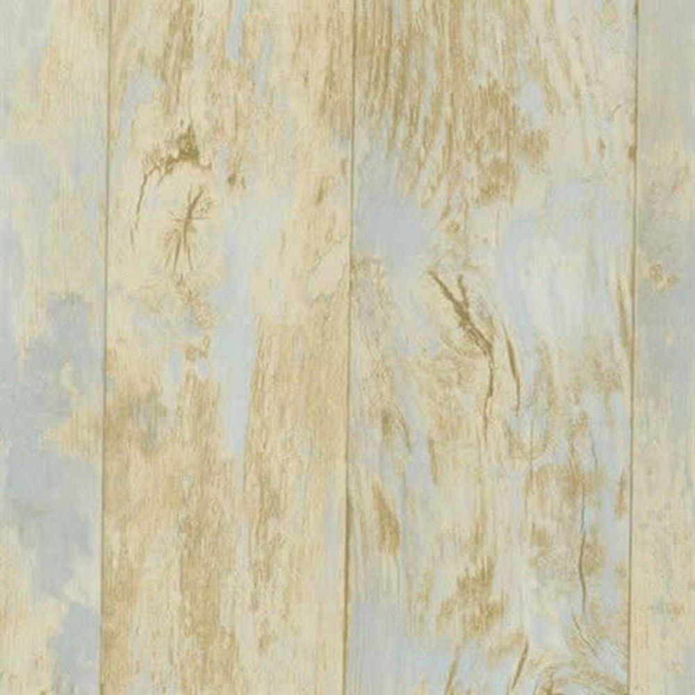 Papel De Parede Rustic Country Pa130203 Vinílico - Rolo 10m X 0,53m - 1