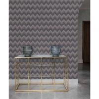 Papel De Parede Infinity Chevron énico Cinza If3002 - Rolo 10m X 0,53m - 2