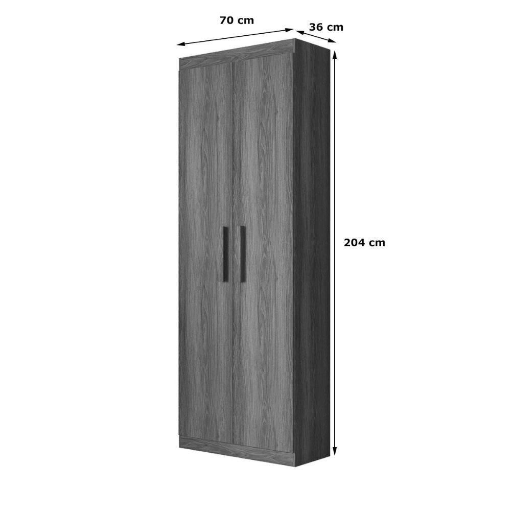 Organizador Delta Com 2 Portas Freijo Lukaliam - 4