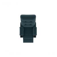 Poltrona Columbia Retrátil/reclinável Porta Copos Suede Petróleo - Xflex Sofás - 6