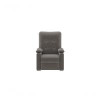 Poltrona Columbia Retrátil/reclinável Porta Copos Suede Cinza - Xflex Sofás - 6