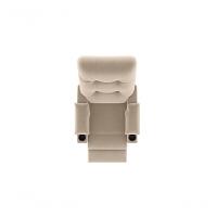 Poltrona Columbia Retrátil/reclinável Porta Copos Suede Capuccino - Xflex Sofás