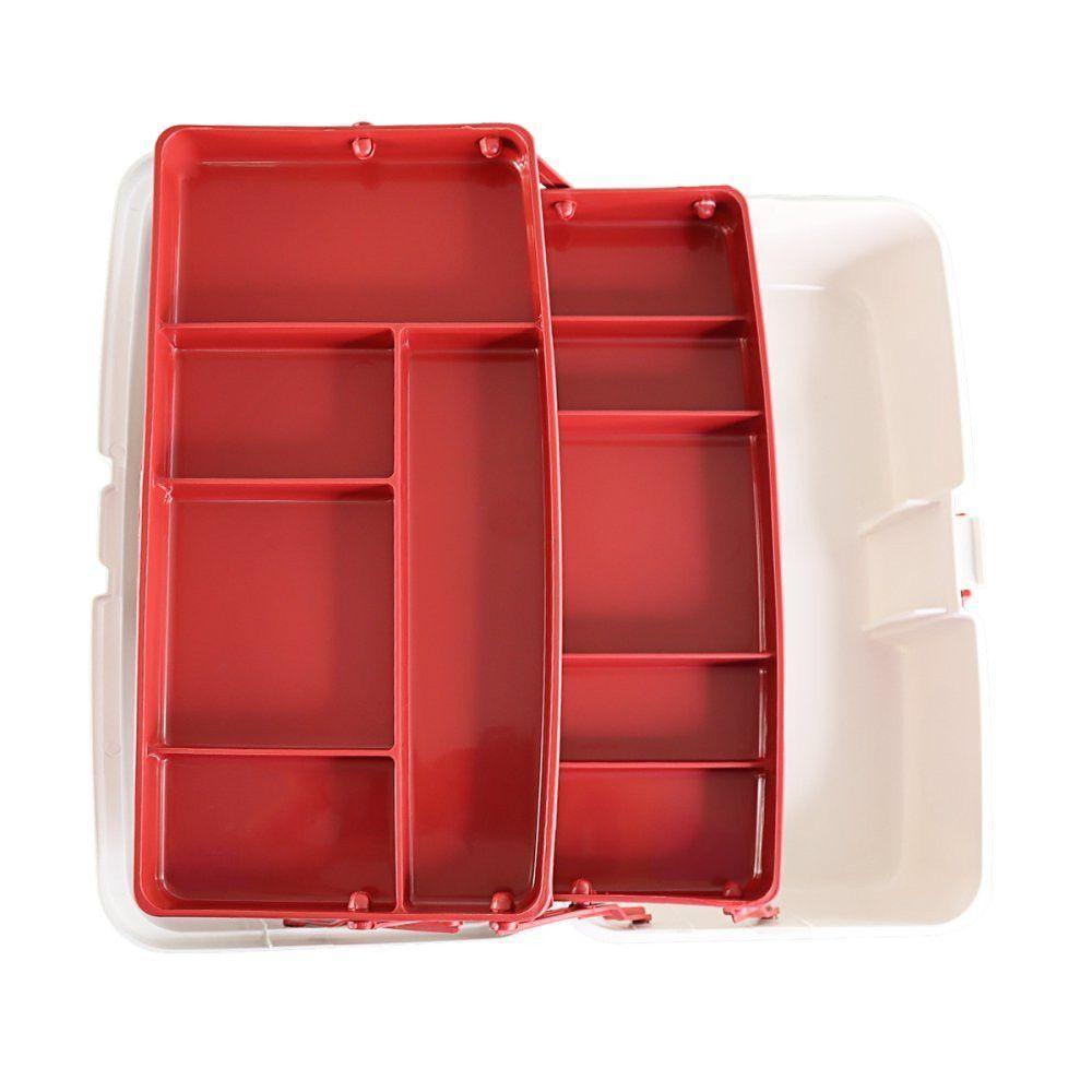 Maleta Primeiros Socorros Compacta Resistente C/ Divisórias - 4