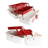 Maleta Primeiros Socorros Compacta Resistente C/ Divisórias - 3