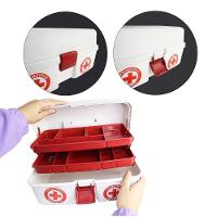 Maleta Primeiros Socorros Compacta Resistente C/ Divisórias - 6