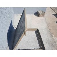 Tampão Tampa Casa De Maquina 80x80 Com Rebaixo Para Piso Aluminio Fendi