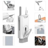 Kit Escovas De Limpeza Multiuso C/ Cerdas De Nylon Branco - 3