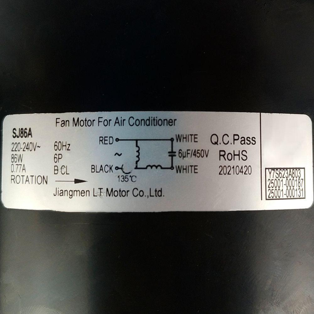 Motor Ventilador Condensadora 36.000 Btus Agratto Ecf Frio Sj86a - 5