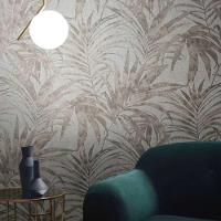 Papel De Parede Ivy Folhagem Bege 6803-30 - 1