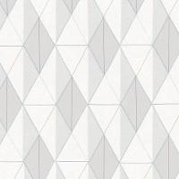 Papel De Parede Tissé Geométrico Branco 25400 - 1