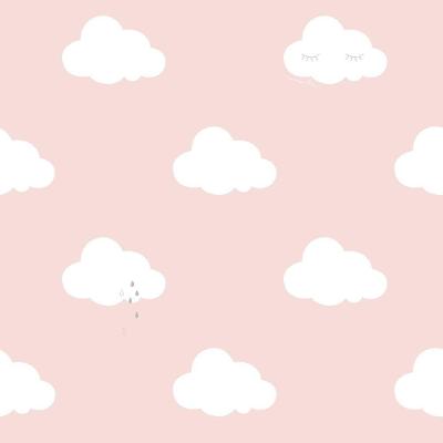 Papel De Parede Sweet Dreams Nuvem Nd21115 Tam. 4m²