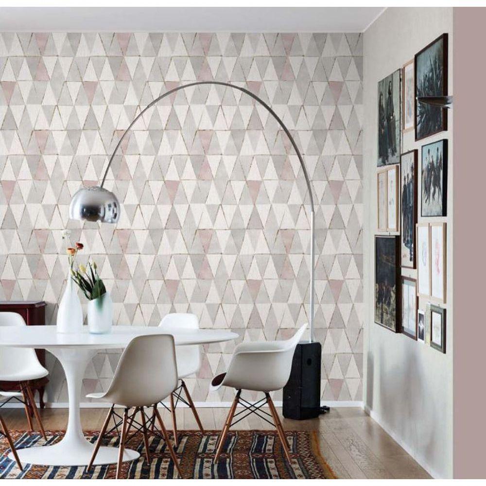 Papel De Parede Sphere Triangle Se20533 - Rolo 10m X 0,53m - 2