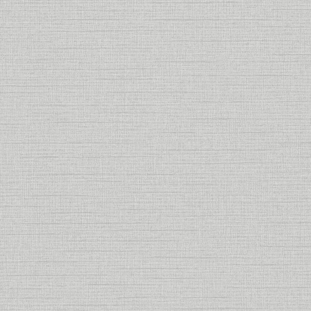 Papel De Parede Ivy Aspecto Têxtil Cinza 6809-10 - 1