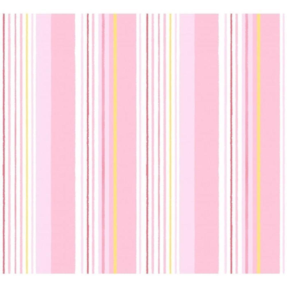 Papel De Parede Treboli Listrado Rosa 5641 - Rolo 10m X 0,53m - 1