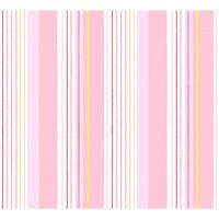 Papel De Parede Treboli Listrado Rosa 5641 - Rolo 10m X 0,53m - 1