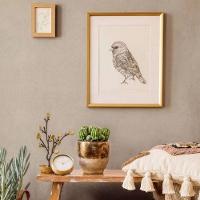 Papel De Parede Ivy Aspecto Têxtil Bege 6724-10-i - 2