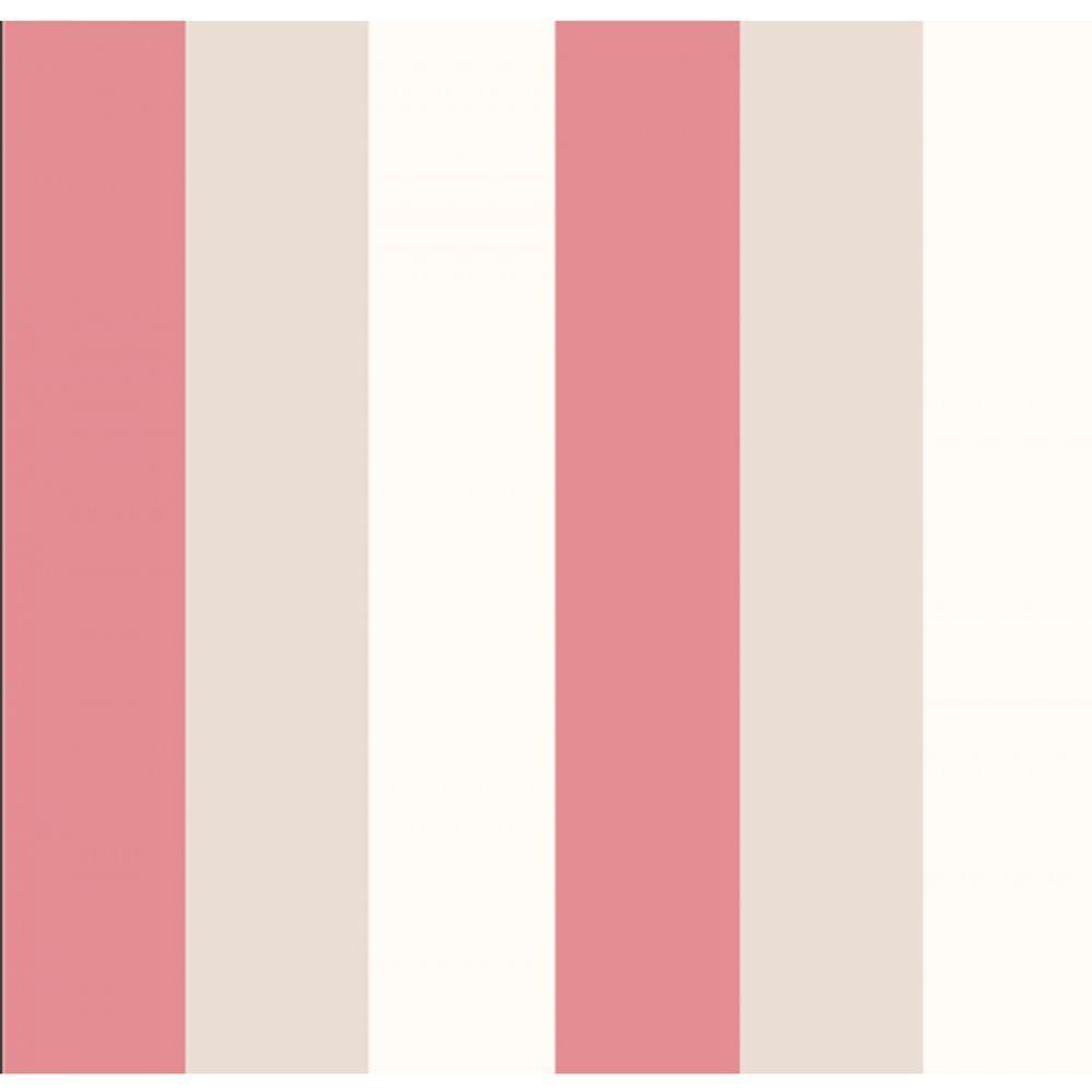 Papel De Parede Treboli Listrão Vermelho 5885 - Rolo 10m X 0,53m - 1