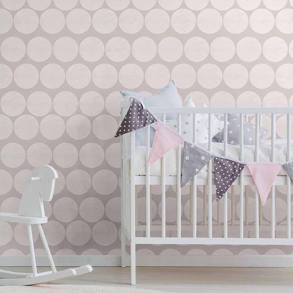 Papel De Parede Play Círculos 96907 - Rolo 10m X 0,53m - 2