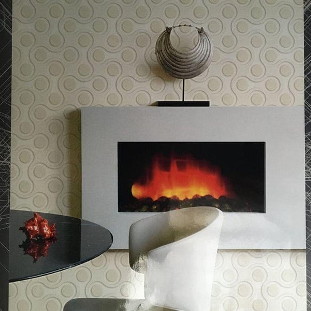 Papel De Parede Ddd Em 3d Max 28331 Geométrico - Rolo 10m X 0,53m - 1