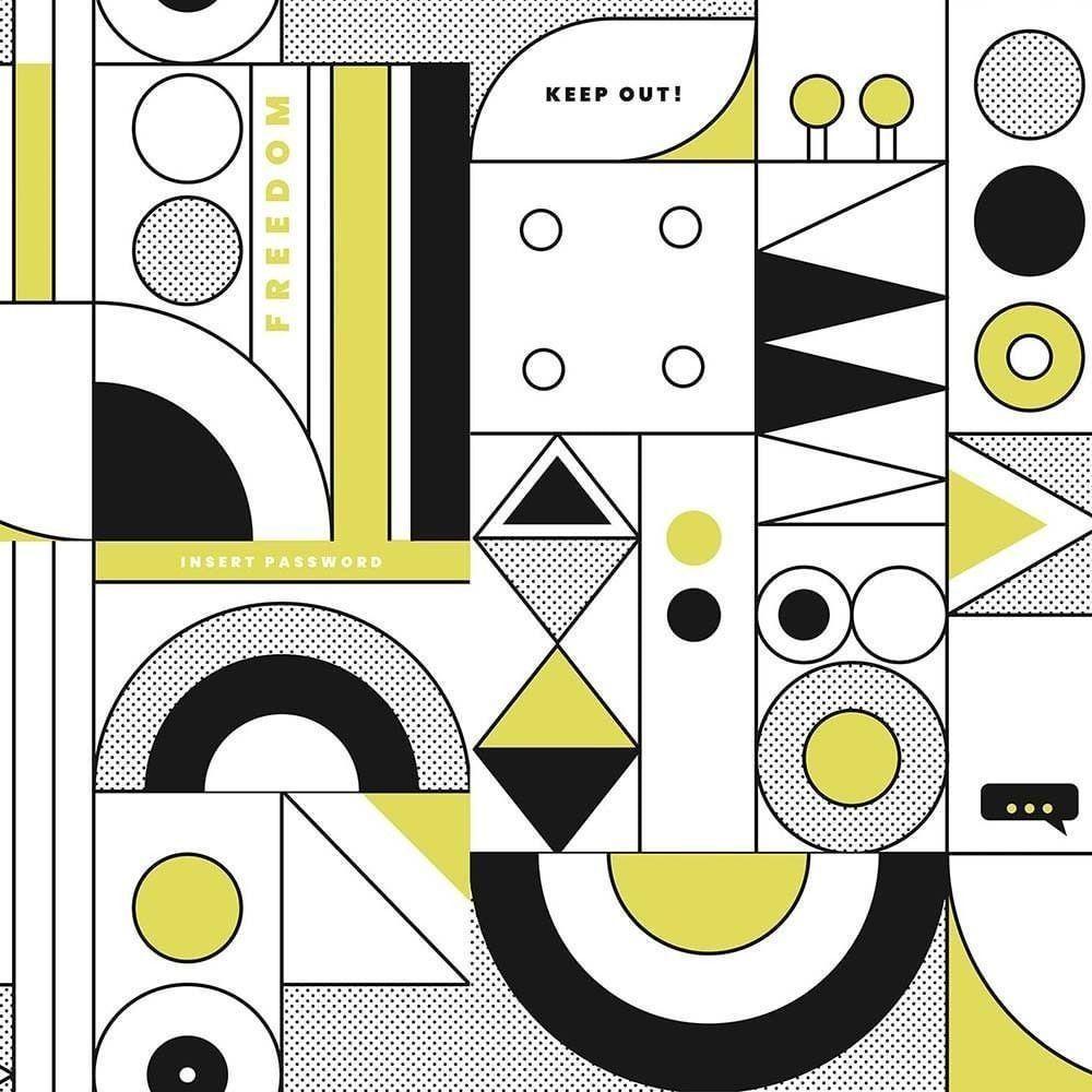 Papel De Parede Play Geométrico 99502 - Rolo 10m X 0,53m - 1