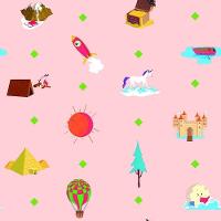 Papel De Parede Play Viajem 98005 - Rolo 10m X 0,53m - 1