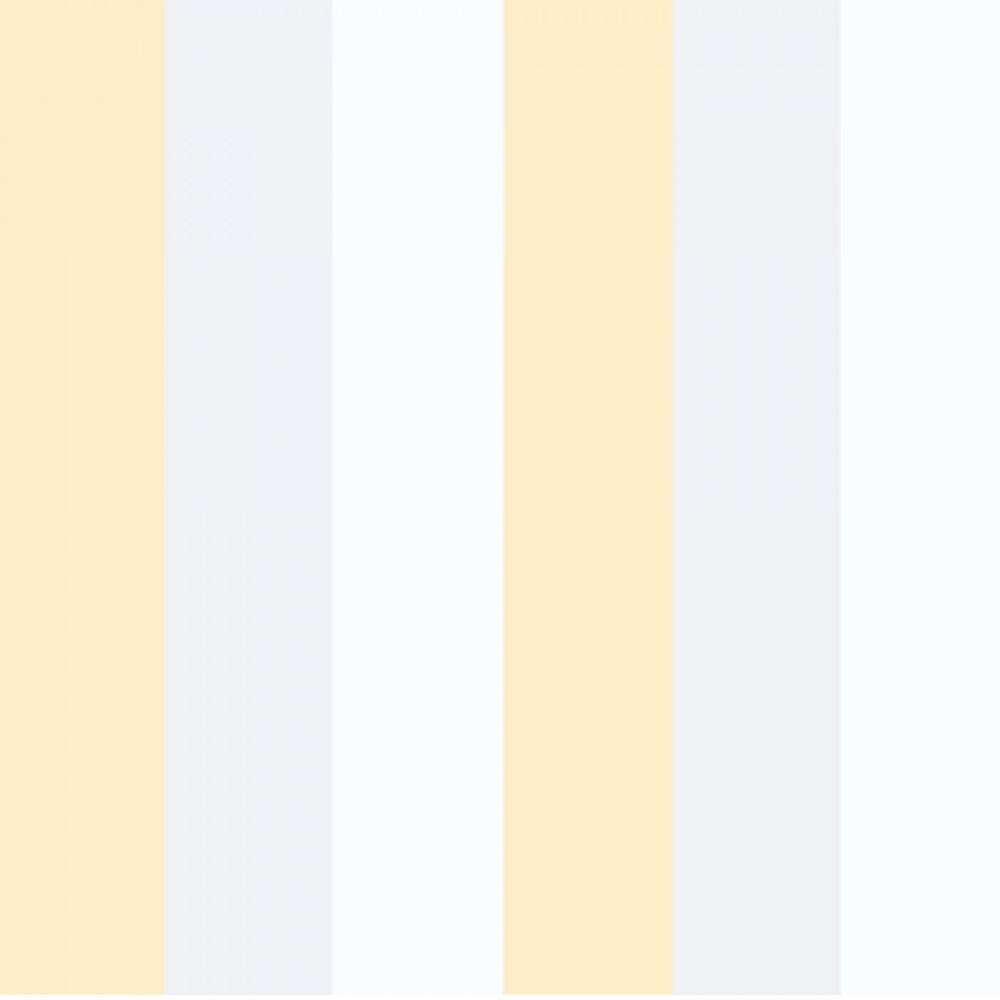 Papel De Parede Treboli Listrão Amarelo 5883 - Rolo 10m X 0,53m - 1