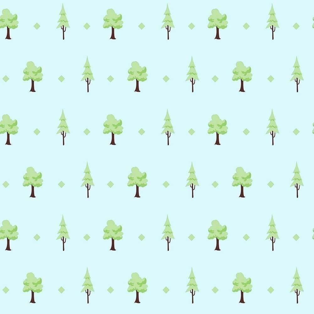 Papel De Parede Play árvores 97814 - Rolo 10m X 0,53m - 1