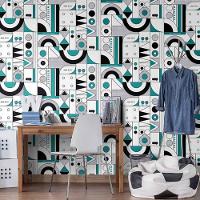 Papel De Parede Play Geométrico 99503 - Rolo 10m X 0,53m - 2