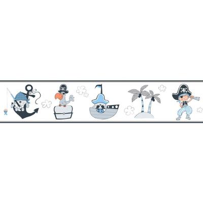 Faixa De Parede Treboli Piratas 5933