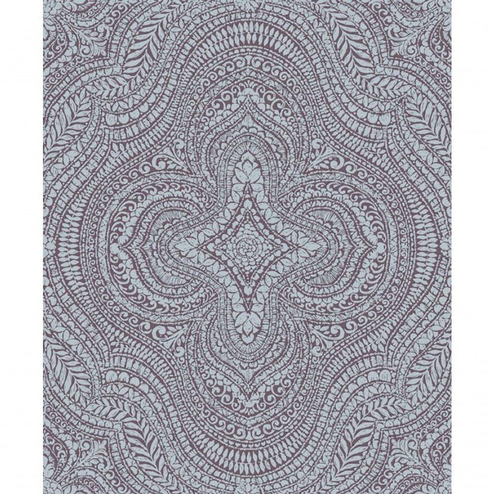 Papel De Parede Sphere Damask Se20512 - Rolo 10m X 0,53m - 1